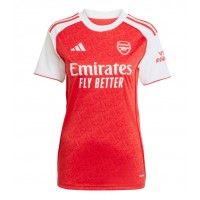 Stroje piłkarskie Arsenal Koszulka Podstawowej dla damskie 2025-26 Krótki Rękaw